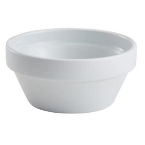 Porzellanschale, 14 cm ø, weiss, 500 ml