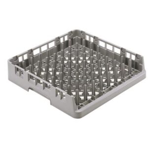Camrack Casier à extrémité ouverte pour plateaux, gris, 500 x 500 101 mm
